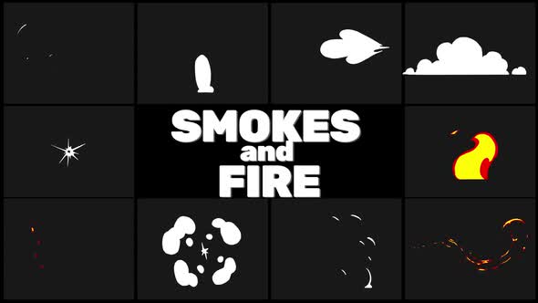 Smoke and Fire // Motion Graphics