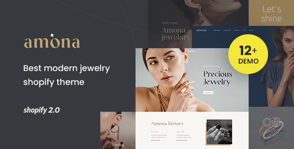 Amona - The Jewellery & Fashion Shopify Theme