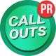 Call Outs Pack Mogrt - VideoHive Item for Sale