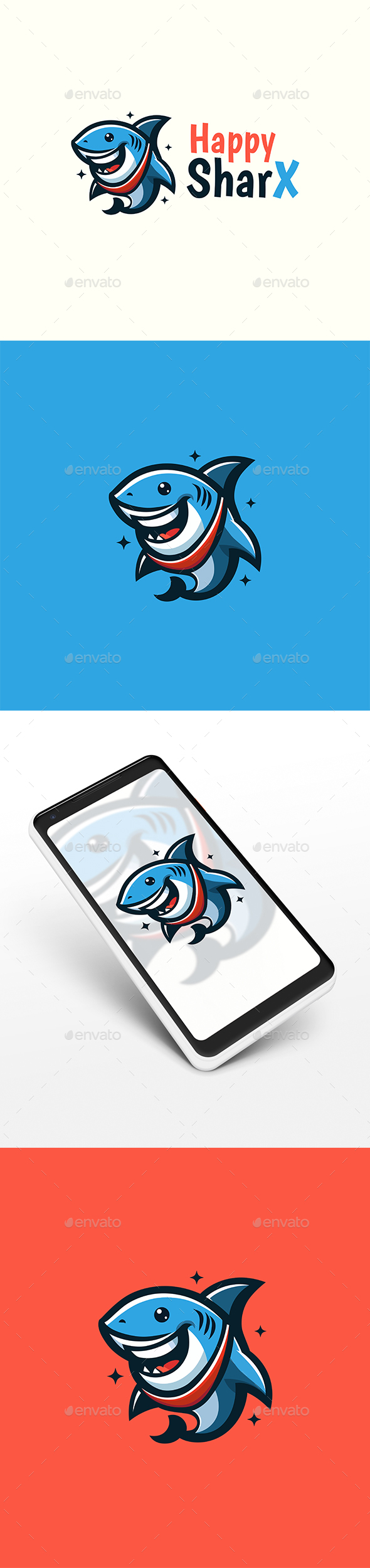 [DOWNLOAD]Happy Shark Logo
