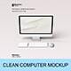Clean iMac Mockup