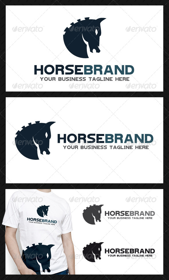 Horse Brand Logo Template - Animals Logo Templates