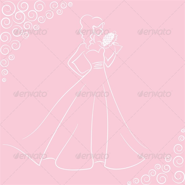 Wedding Pink Card. - Weddings Seasons/Holidays