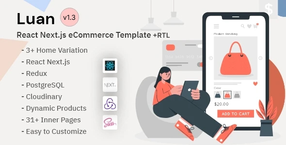 Luan - React Nextjs eCommerce Shop Theme