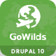 Gowilds - Travel & Tour Booking Drupal 10 Theme
