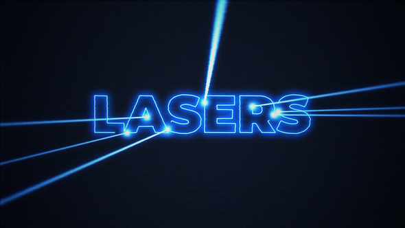 Retro Laser Titles, Premiere Pro Templates | VideoHive