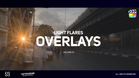 Light Flare Overlays Vol. 01 for Final Cut Pro X