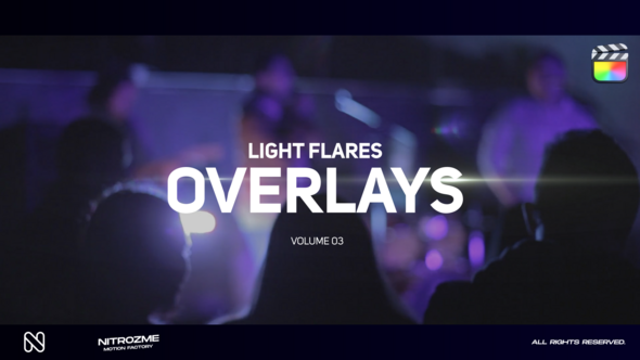 Light Flare Overlays Vol. 03 for Final Cut Pro X