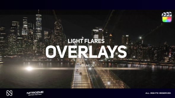 Light Flare Overlays Vol. 06 for Final Cut Pro X