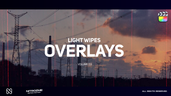 Light Wipes Overlays Vol. 03 for Final Cut Pro X