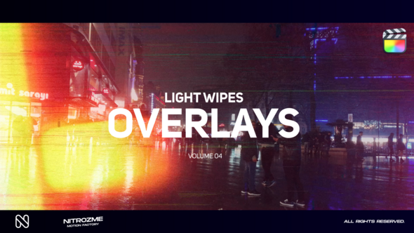 Light Wipes Overlays Vol. 04 for Final Cut Pro X