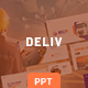 Deliv - Shipping Logistics & Transport PowerPoint
