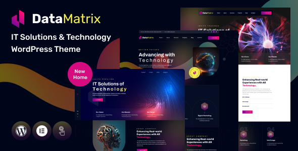 DataMatrix | IT Solutions & Technology  WordPress Theme + RTL