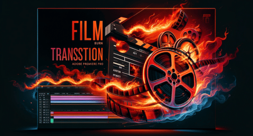 Film Burn Transition Pack For Adobe Premiere Pro