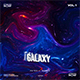 Galaxy Album Cover Art Template