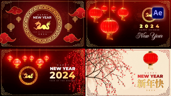 Chinese New Year Greetings Pack