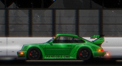 Rolling car animation