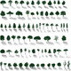Vector Trees with Shadows by ntnt | GraphicRiver