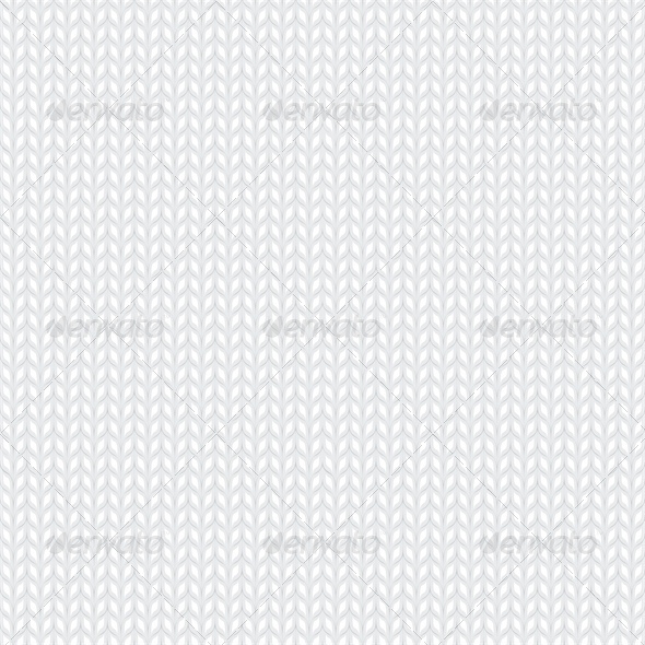 Seamless Background with Spokes Knitted Pattern - Backgrounds Decorative