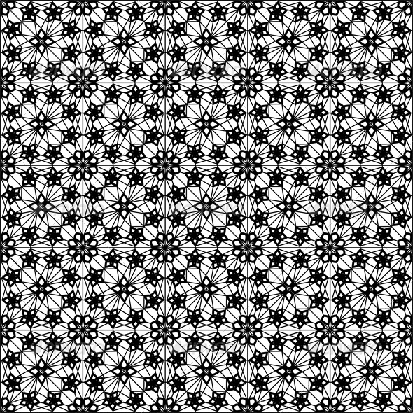 Seamless Lace Pattern - Backgrounds Decorative