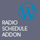 Radio player Schedule AddOn for WordPress