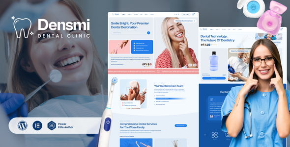 Densmi – Dental Clinic WordPress Theme