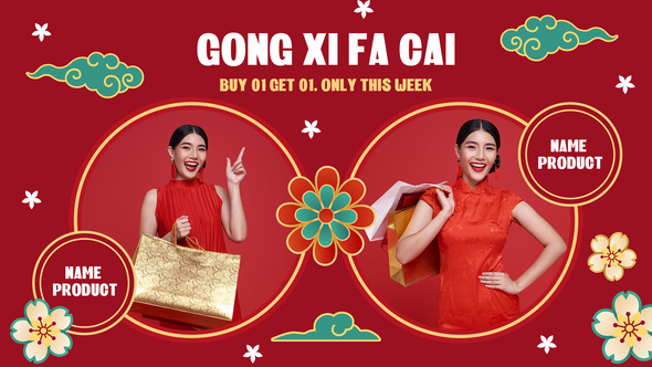 Chinese New Year Sale Promo
