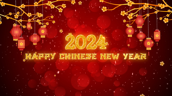 Happy Chinese New Year Greetings 2024