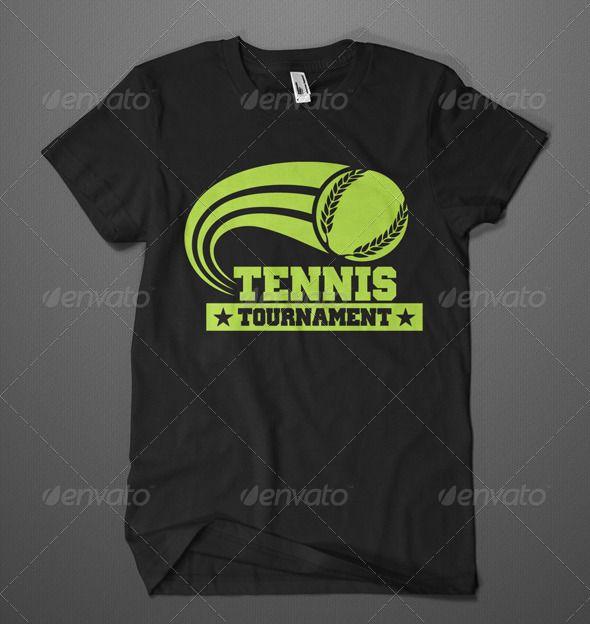 Tennis Tournament T-Shirt by gangzar | GraphicRiver