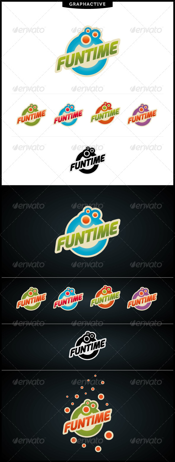 Funtime Logo Template - Abstract Logo Templates
