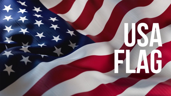 USA Fabric Flag
