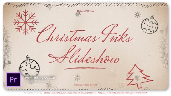 Christmas Inks - Retro Slideshow