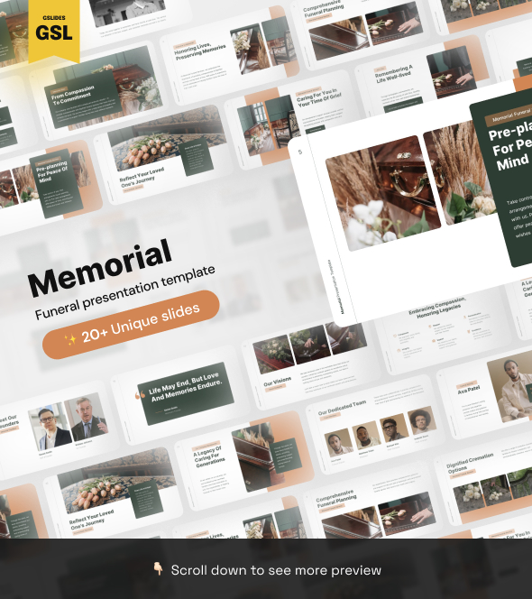 [DOWNLOAD]Memorial - Funeral Google Slides Presentation