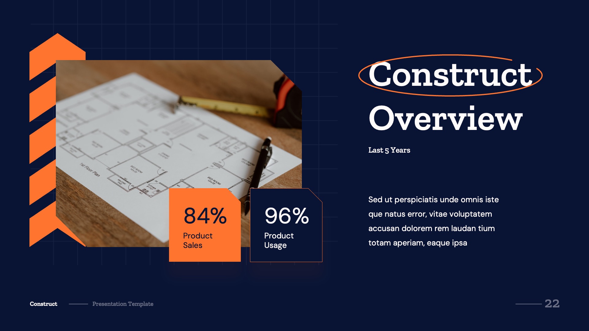 Construct - Construction PowerPoint Presentation, Presentation Templates