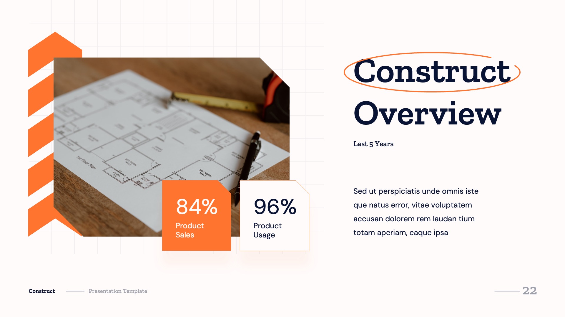 Construct - Construction Google Slides Presentation, Presentation Templates