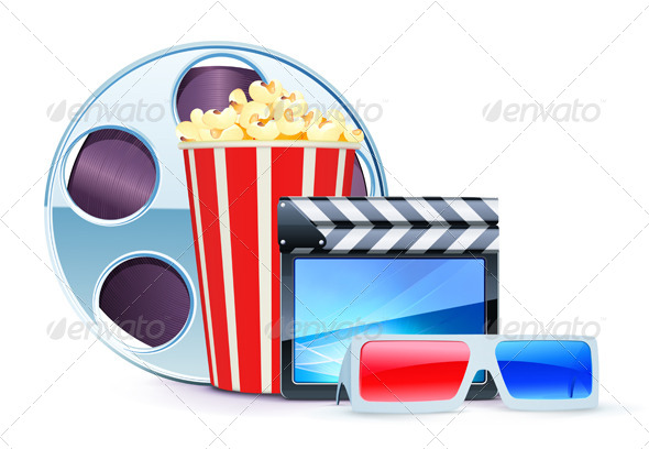 Cinema Concept - Decorative Vectors