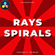Rays &amp; Spirals Background | DaVinci Resolve Macro - VideoHive Item for Sale