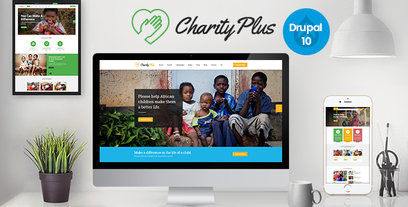 [DOWNLOAD]CharityPlus - Multipurpose Nonprofit Charity Drupal 10 Theme