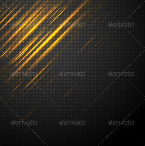 Shiny yellow abstract stripes - Backgrounds Decorative