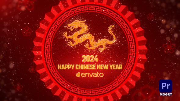 Chinese New Year Wishes 2024 MOGRT