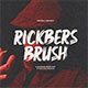Rickbers Brush Font