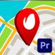 Map Pin Location Elements | MOGRT for Premiere pro - VideoHive Item for Sale