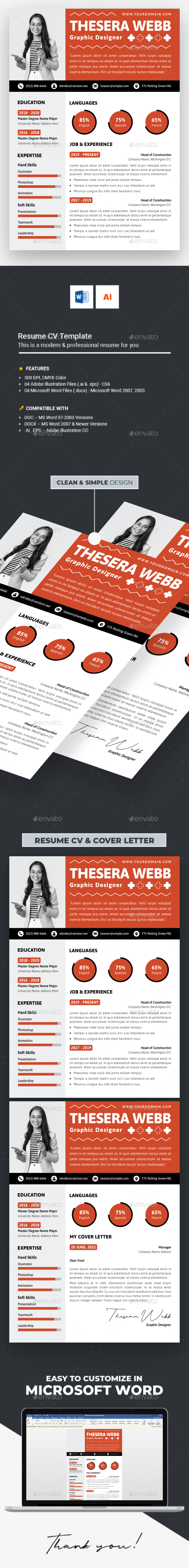 Colorfull Resume CV