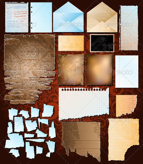 paper collection - Man-made Objects Objects