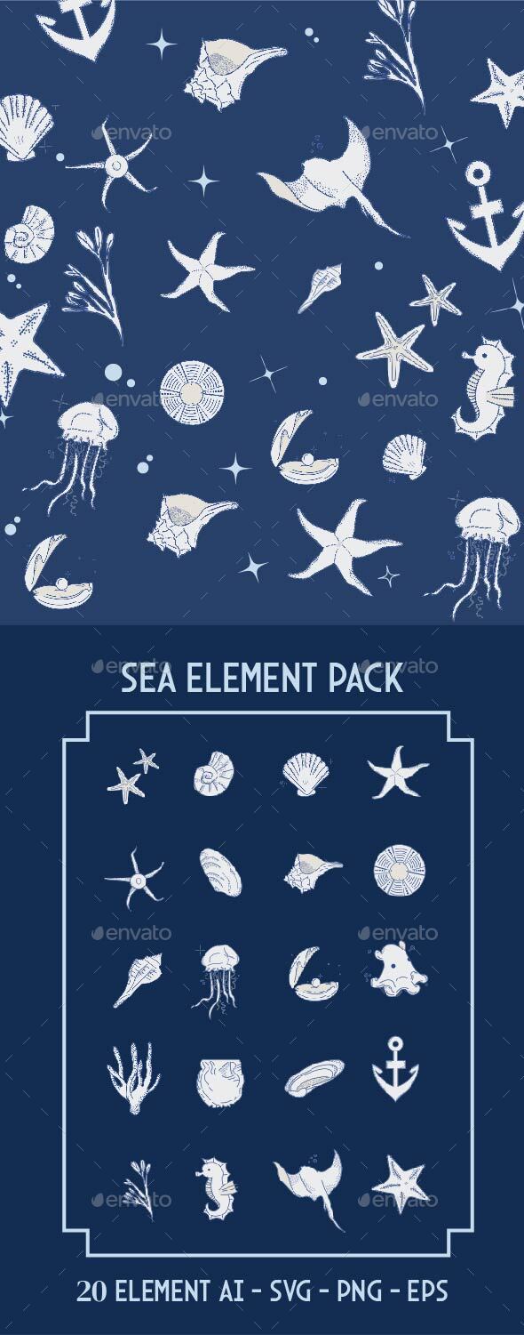 Under The Sea Element Pack