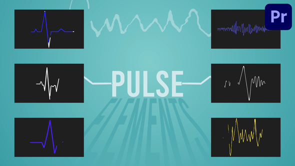 Electro Pulse Elements | Premiere Pro MOGRT