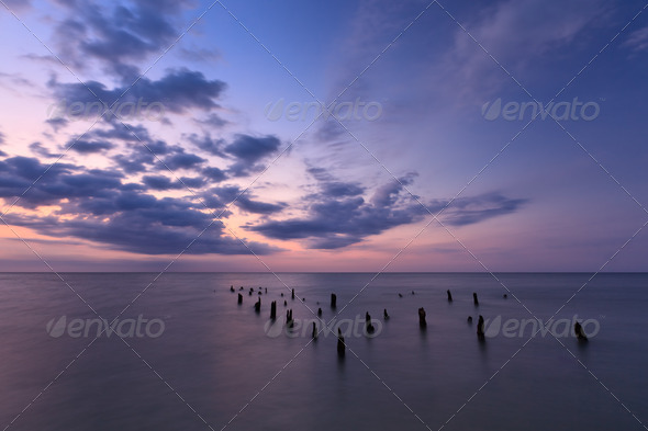 calm sea  - Stock Photo - Images
