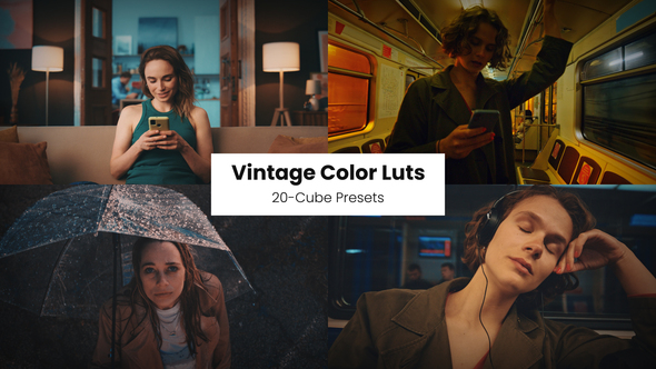 Vintage Color LUTs