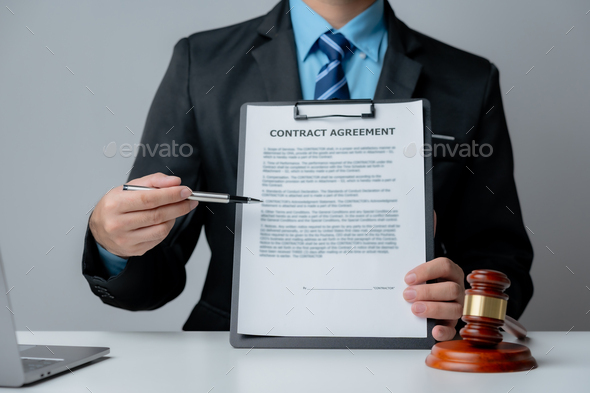 The Legal Execution Department makes an appointment with the customer to sign an agreement