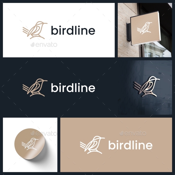 Bird Logo Linear